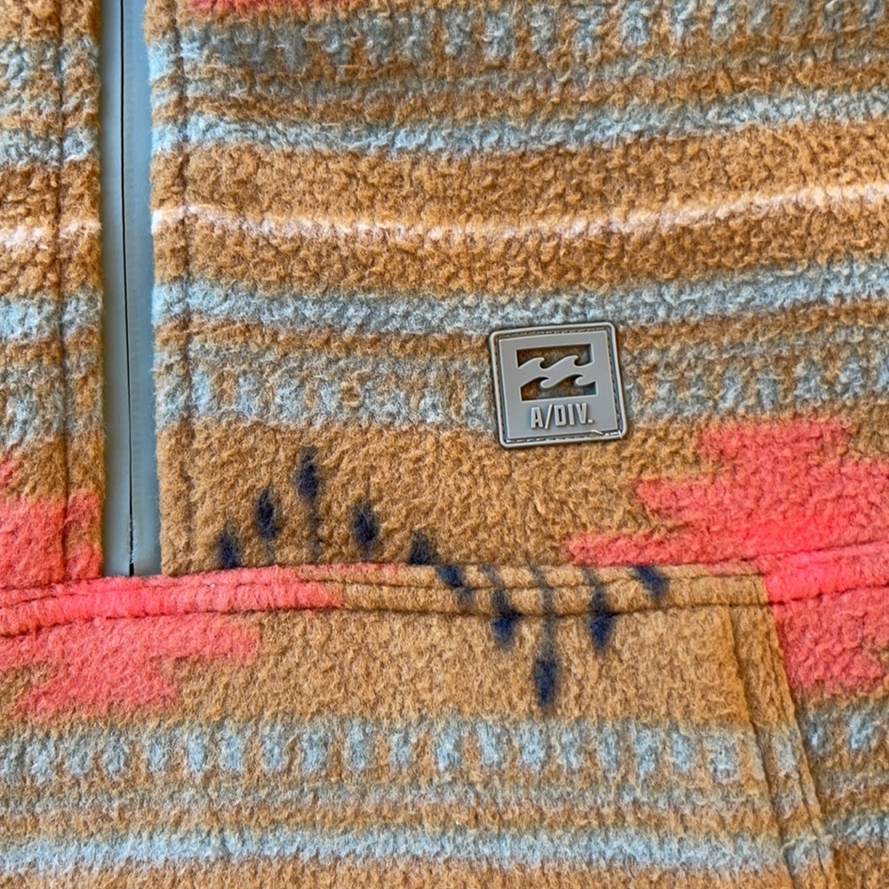 🌴🔆BILLABONG- BOUNDARY MOCK HALF ZIP JACKET - Picture 13 of 16